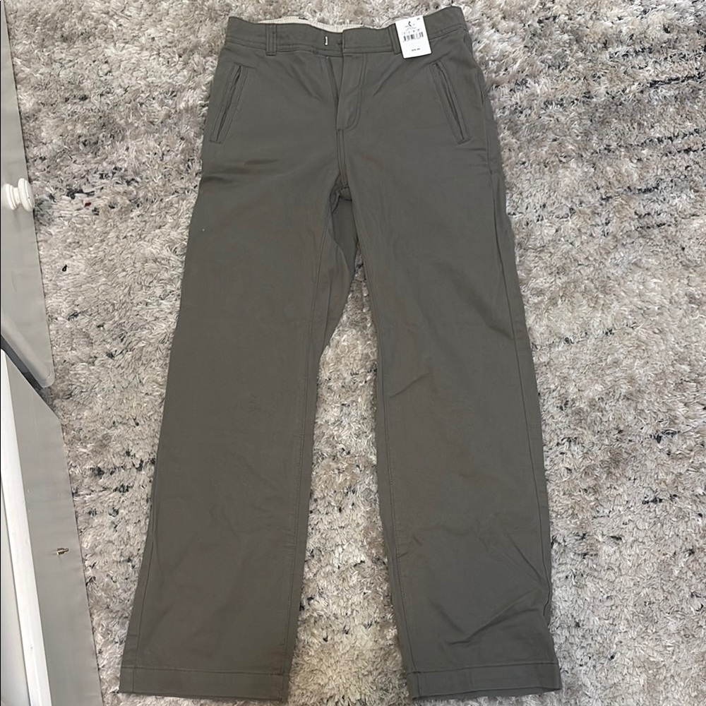 Cotton On Olive Green Straight Leg Pants